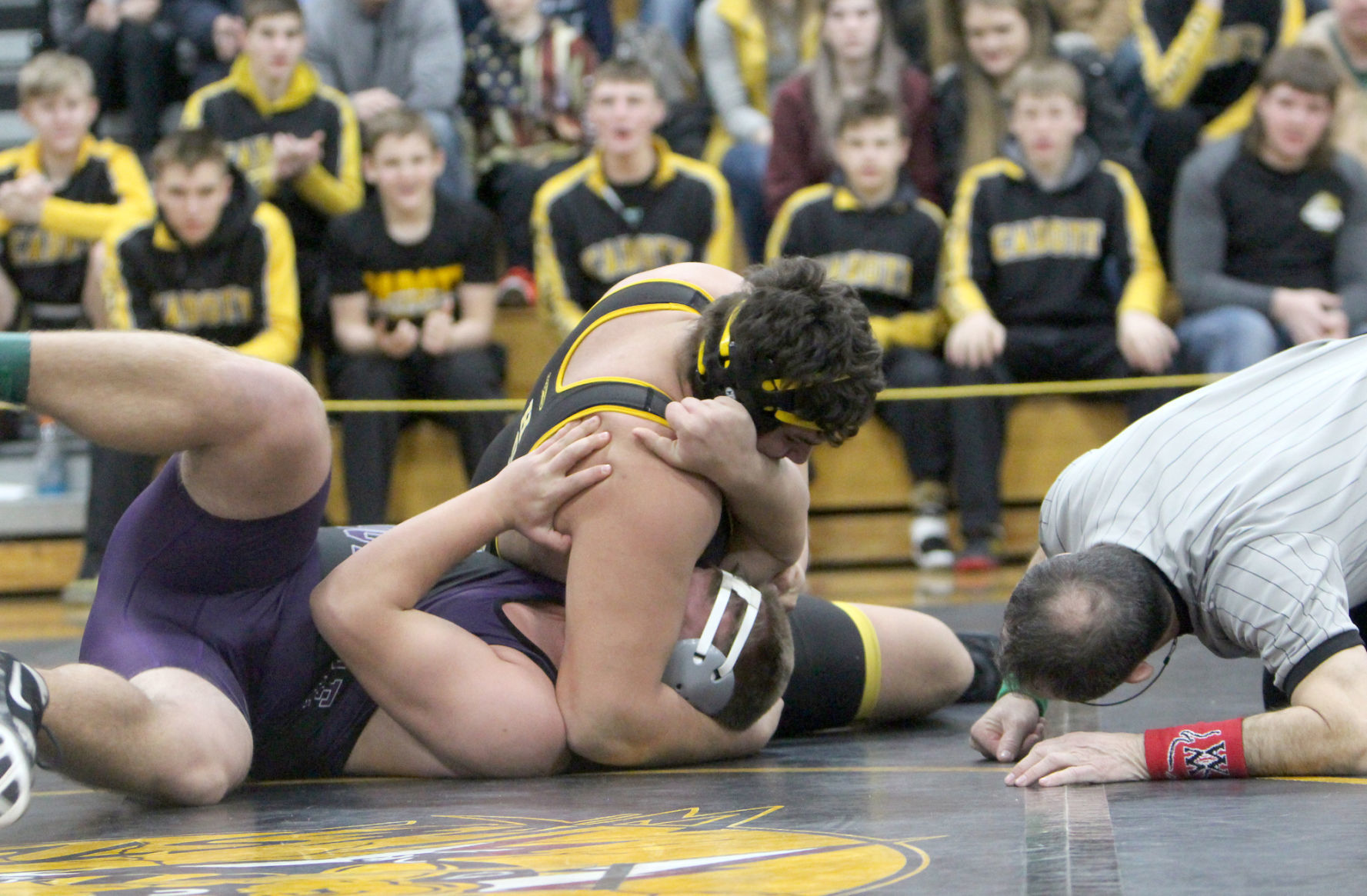 Division 3 wrestling regionals at Cadott 2-9-19